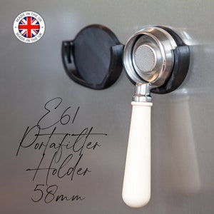 Magnetic / Adhesive Portafilter Holder For E61 Portafilters
