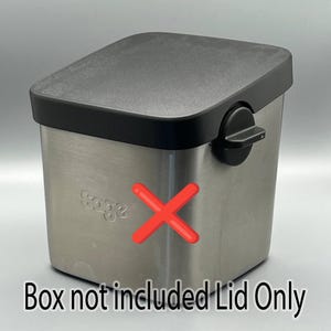 Lid for Sage / Breville Square Knock Box