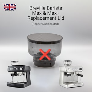 Breville & Sunbeam Barista Max and Max Plus Lid Replacement - Made in UK