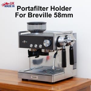 Magnetic or Adhesive Portafilter Holder for 58mm Breville / Sunbeam Signature, Sense, Max and Max+