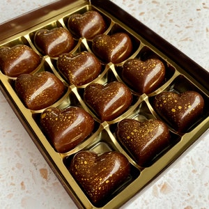 Vegan Salted Caramel Chocolates: Handmade Artisan Bonbons image 6