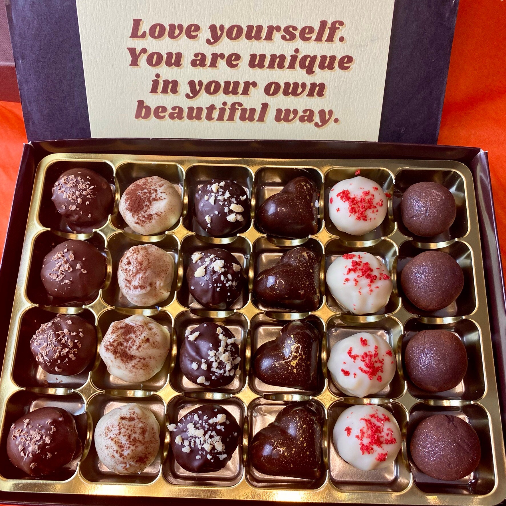 Handmade Luxury Vegan Chocolates 24 Box Etsy