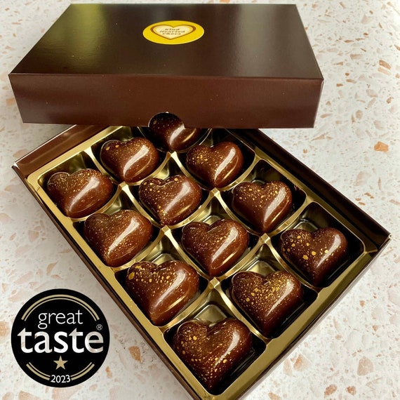 Vegan Salted Caramel Chocolates: Handmade Artisan Bonbons