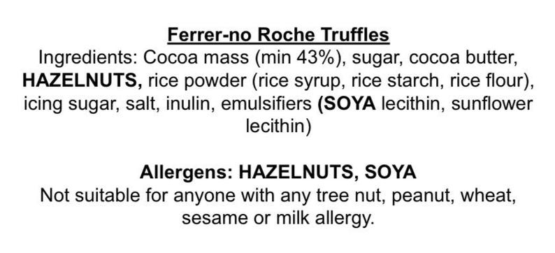 Vegan Ferrero Rocher Hazelnut Cream Chocolate Truffles Handmade Artisan Crème Caramelised Crunch image 8