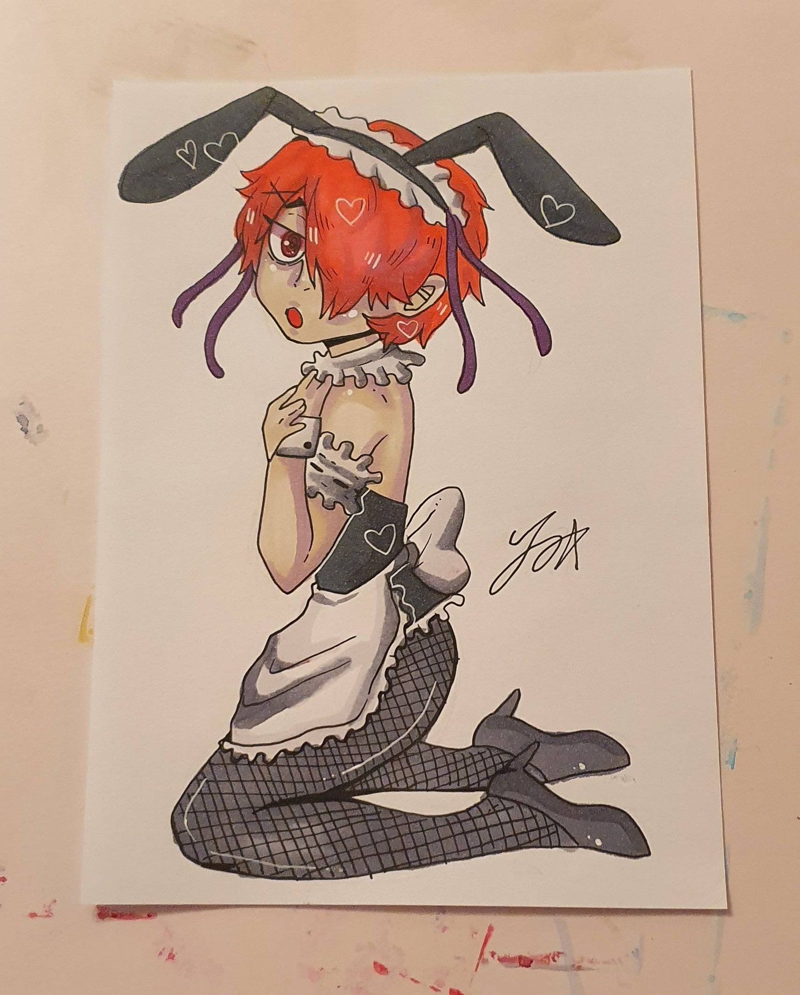Rezero Ram kawaii sexy bunny girl anime character | Etsy