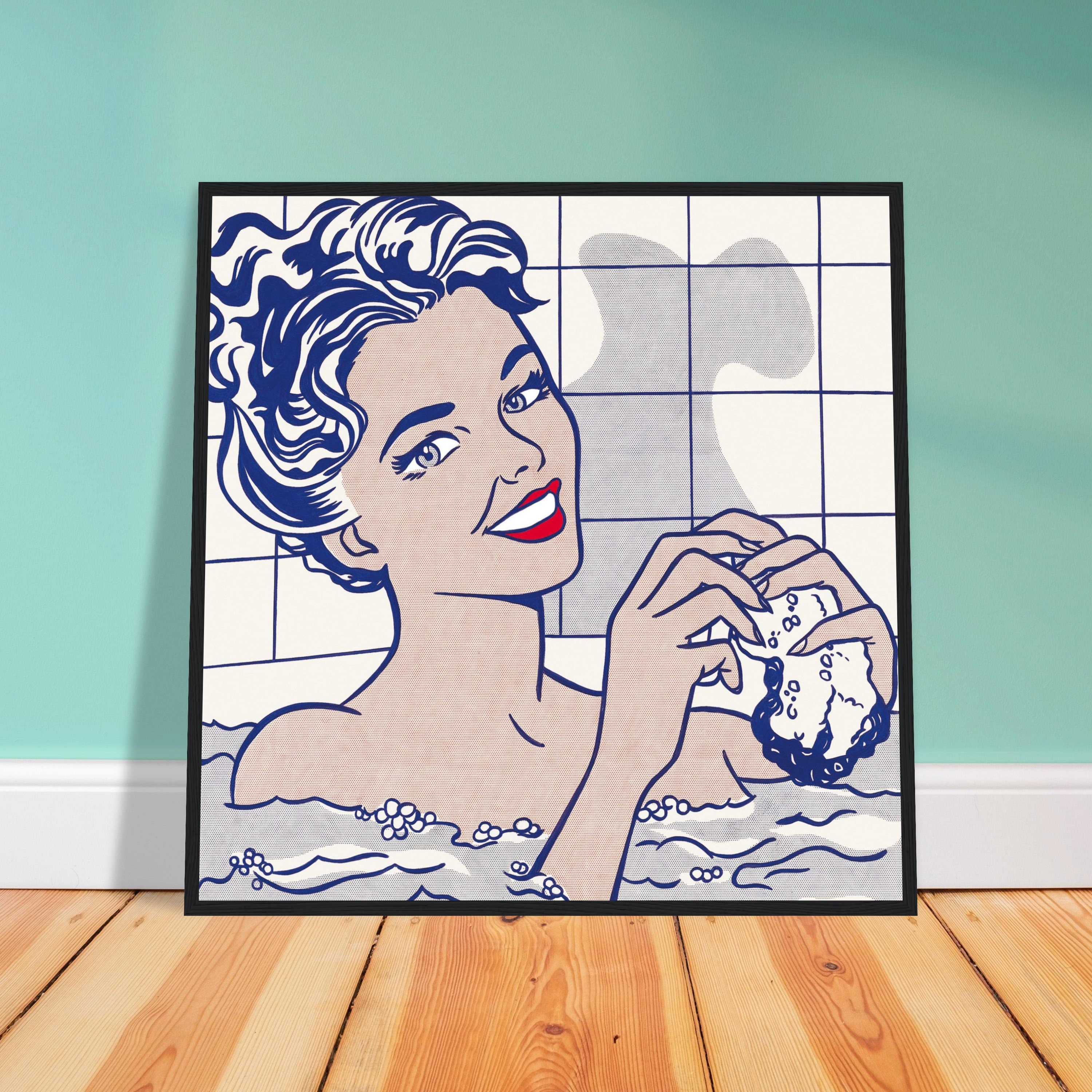 Roy Lichtenstein Woman In Bath Wall Art Roy Lichtenstein Pop Etsy Roy Lichtenstein Woman In Bath Wall Art Roy Lichtenstein Pop Etsy