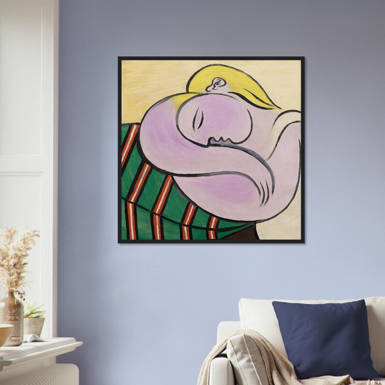 Pablo Picasso Woman With Yellow Hair Picasso Print Picasso Wall Decor ...