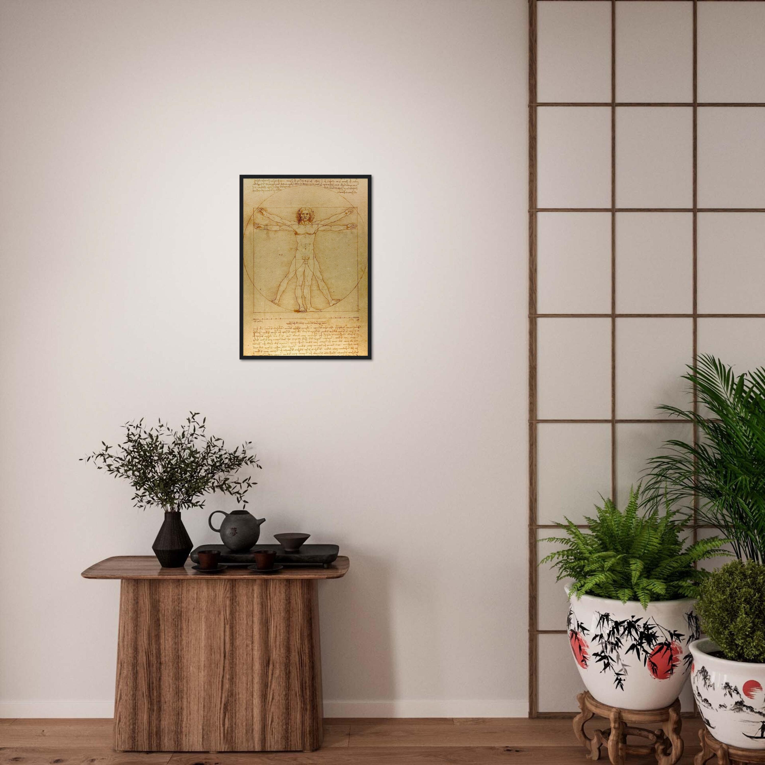 Vitruvian Man Printable Poster Leonardo Da Vinci Printable Wall Art Vitruvian Man Printable Poster Leonardo Da Vinci Printable Wall Art
