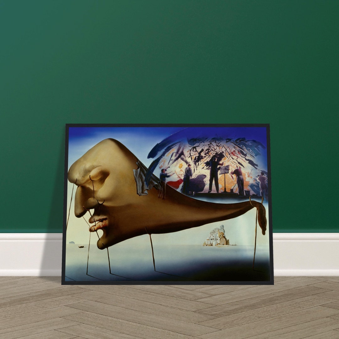 Salvador Dali Le Sommeil Salvador Dali Sleep Prints Salvador Etsy