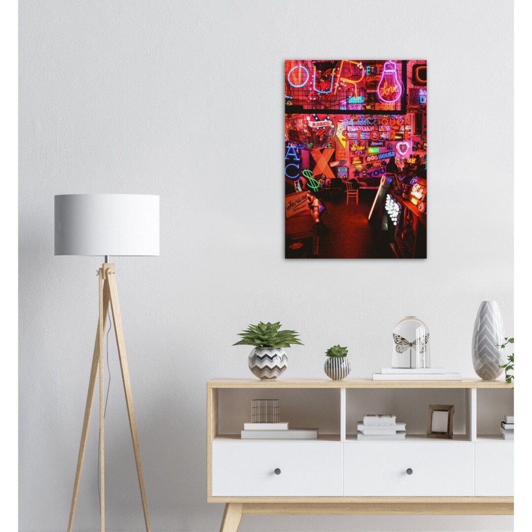 Vintage Shop Signs Art 70s & 80s Memories Póster Premium - Etsy España