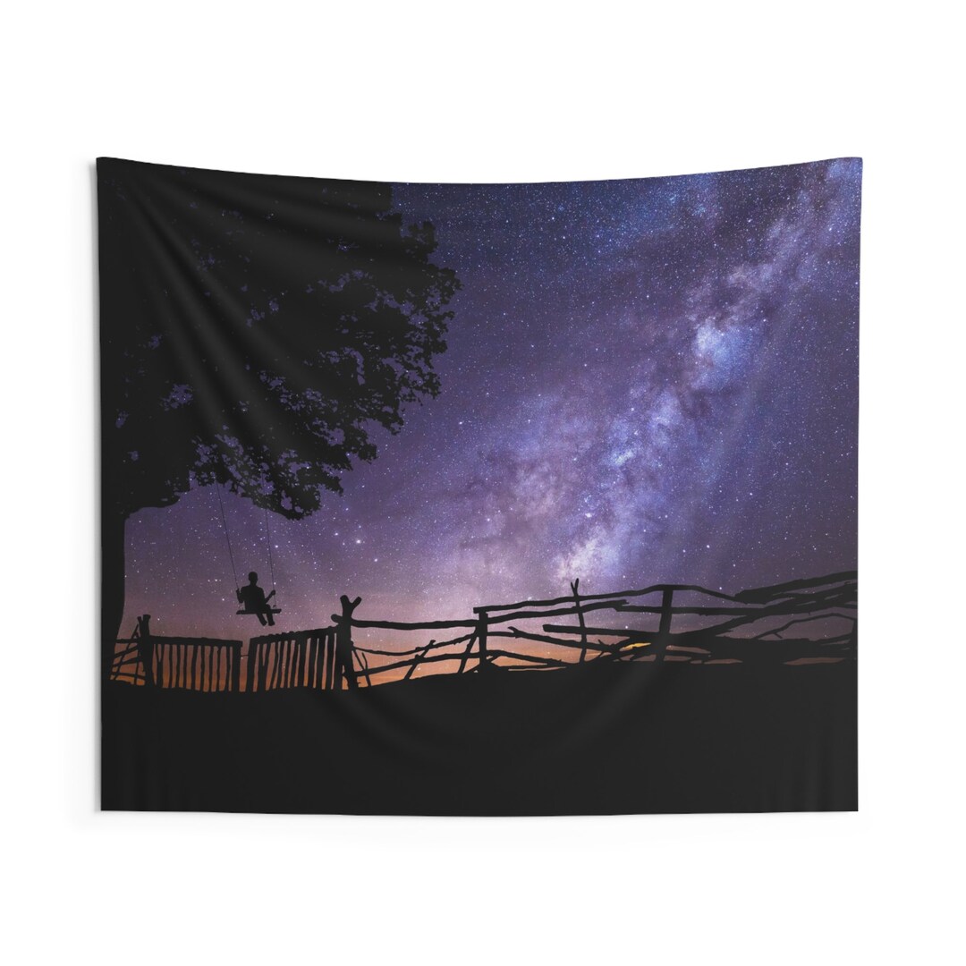 Cadre Étoile Elbesee 60x60cm - Pour Tapisserie Et Broderie - Bois Naturel