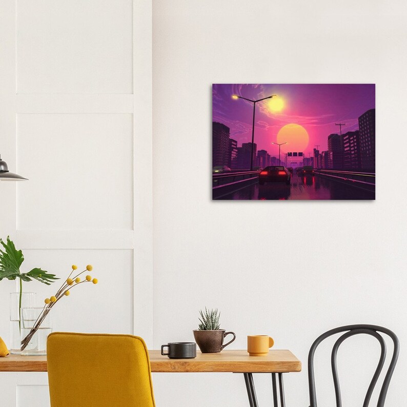 Cyberpunk 2077 Premium Poster cyberpunk Highway Cyberpunk - Etsy