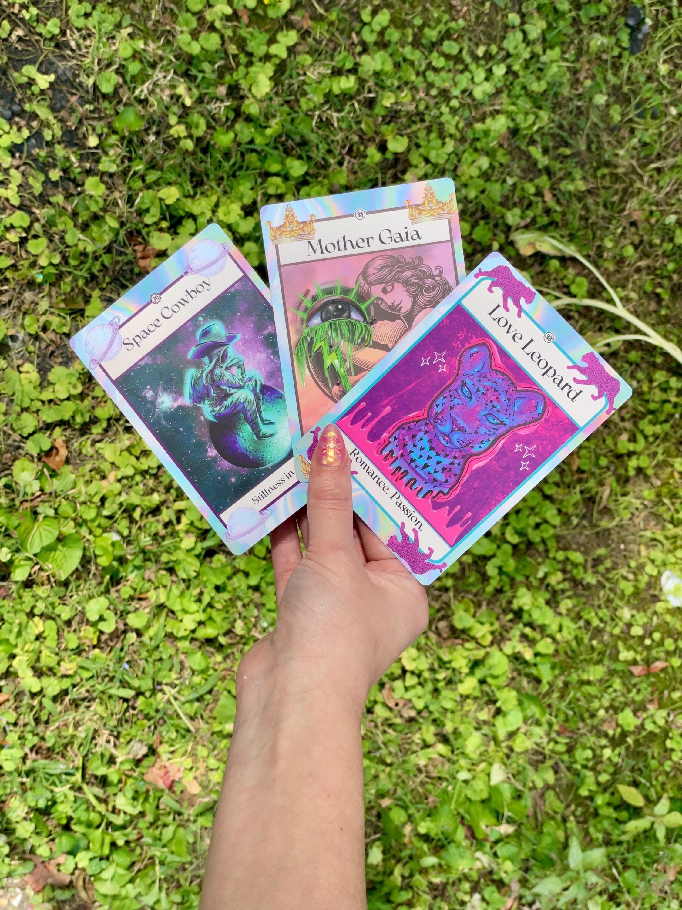 Rainbow Oracle Card Deck: Odd Magic, Spiritual Guidance - Etsy
