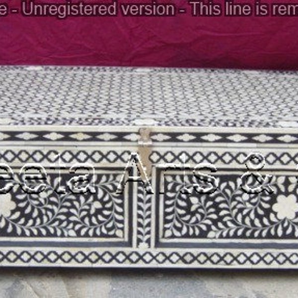 Bone Inlay Bench - Etsy