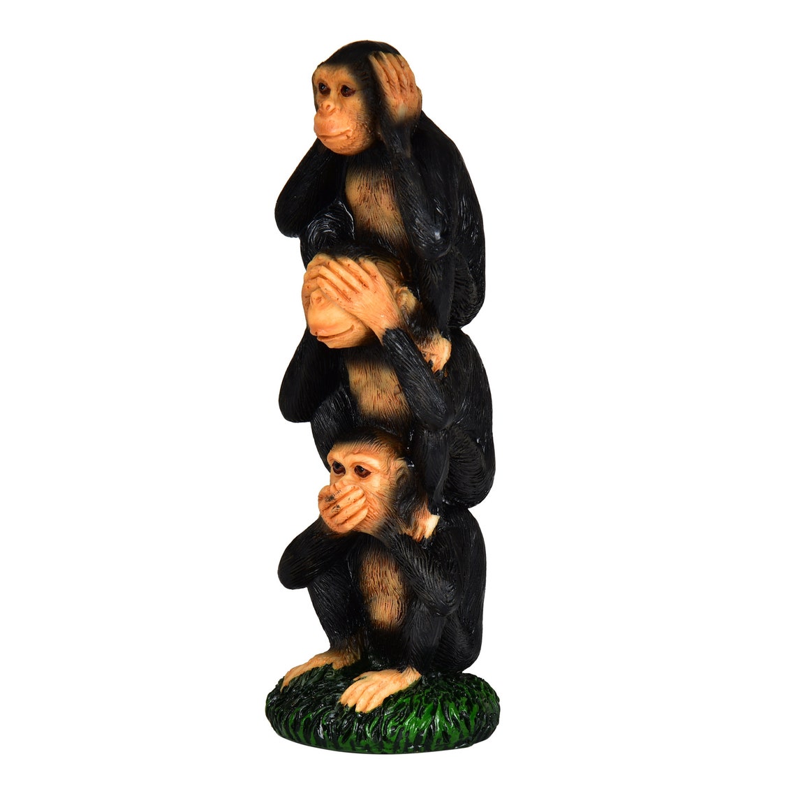 3 Monkeys Decorative Statue Home Decoration Showpiece Home Etsy