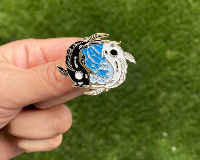 Koi Fish Enamel Pin Enamel Pin Lapel Pin Badge Pins for Etsy Canada