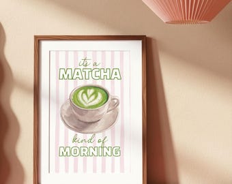 Matcha Morning Print - Kitchen