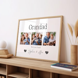 Gift For Grandad | Christmas Gift For Grandad | Grandpa Gift | Photo Gift | Personalised Gift | Christmas For Him | Grandchild Gift |