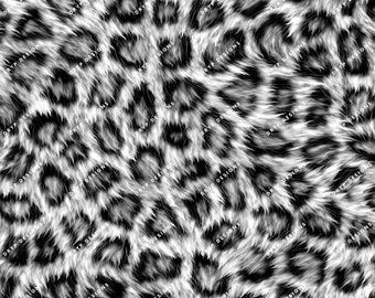Snow Leopard Svg Etsy