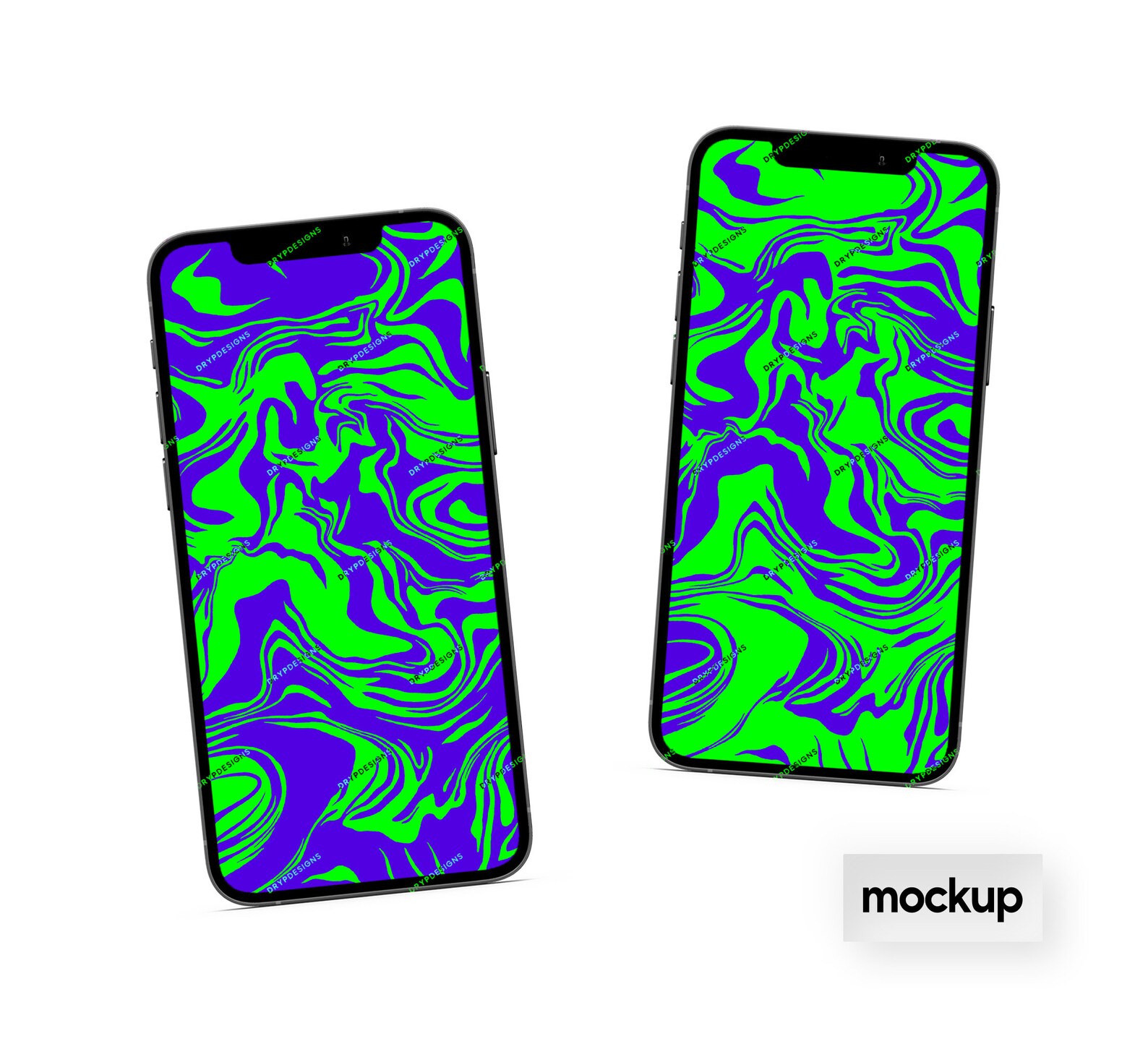 Lime Green Purple Marble Seamless Digital Paper Background - Etsy