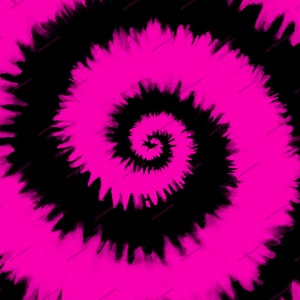 Pink + Black Tiedye Swirl Digital Paper Background Pattern - Instant Digital Download Files
