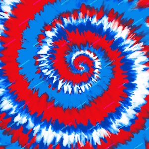 Rot + Weiß + Blau Patriotic Tiedye Swirl Digitales Papier Hintergrund Muster Bundle - Digital Download Dateien