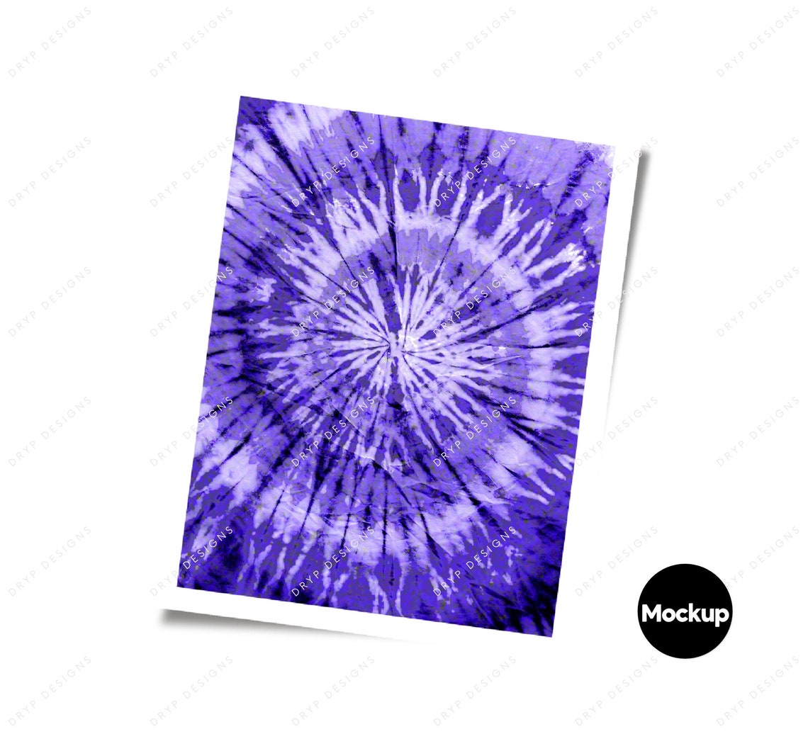 Vibrant Purple Tie-Dye Pattern Digital Paper Download | Etsy