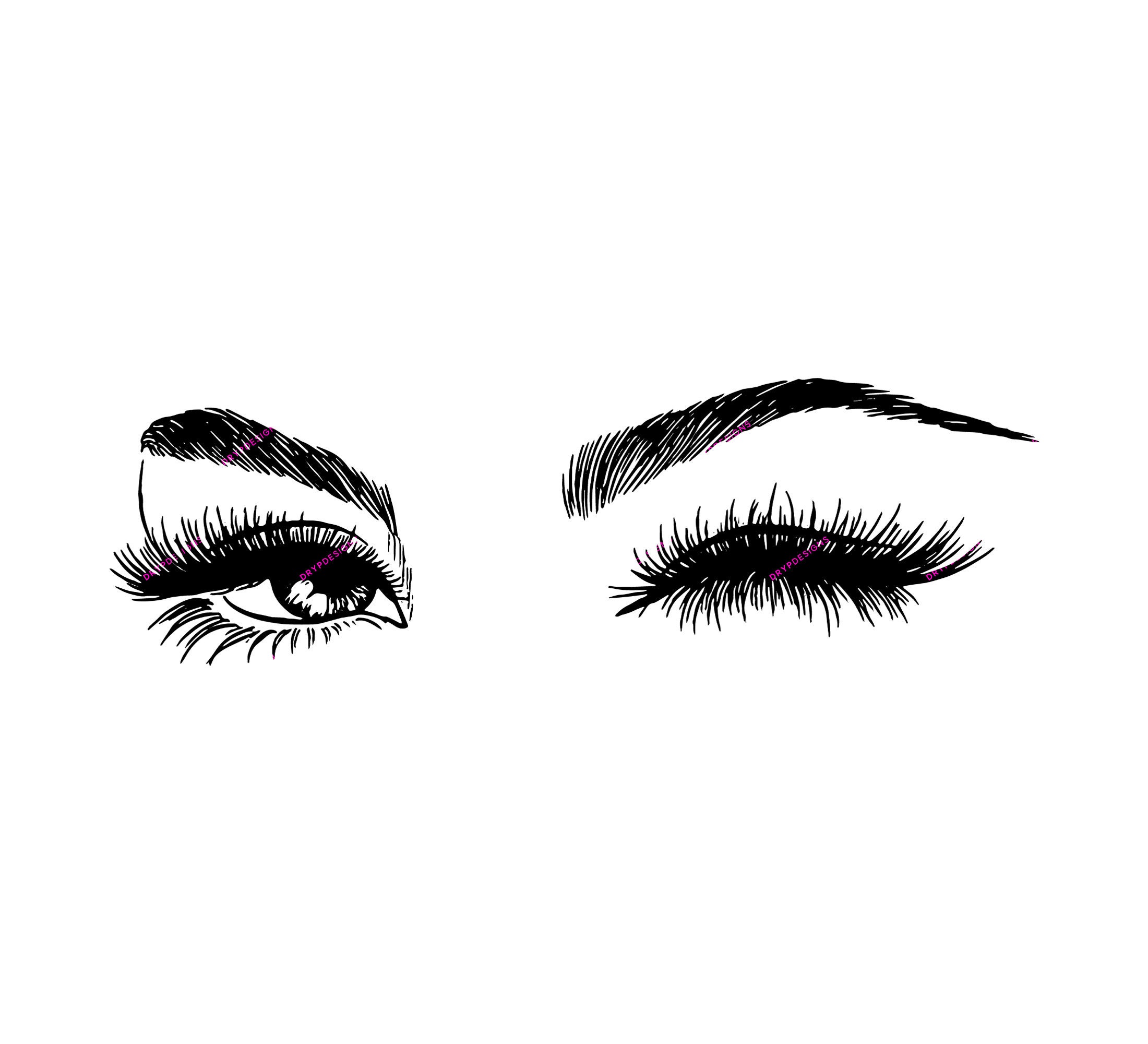 Winking eyelashes on sale