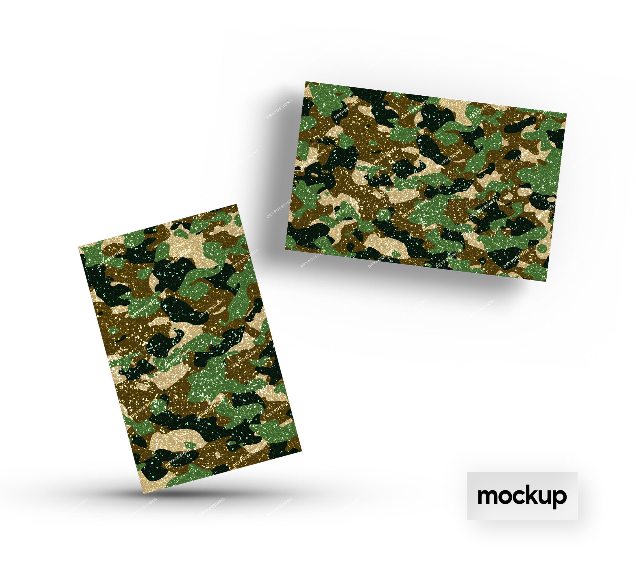 Camo Jewel-Trim custom @blingqueendee designer GBCap with Green/Beige Army Camo Bubbles Free DIY Car Digital Green Camouflage Camo Vinyl  main image 4