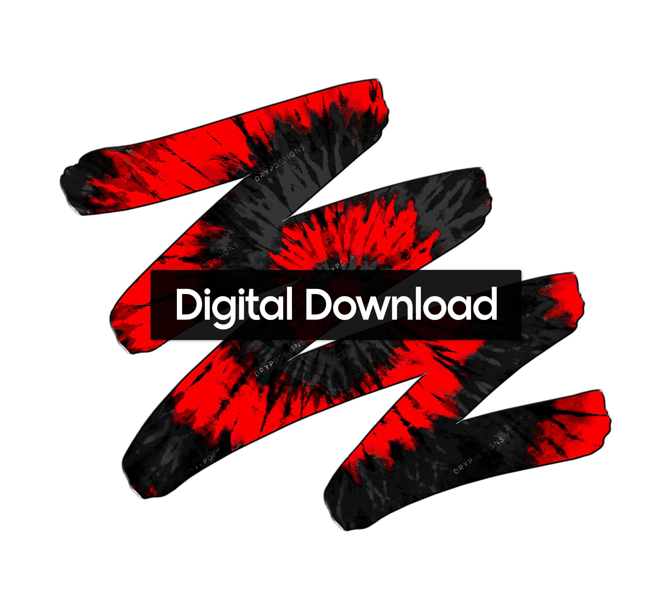 Red Black Tie-dye Digital Paper Background Texture PNG - Etsy
