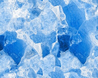 Blaues Eis Nahtlose Hintergrund Textur - Frosty Ice Winter Digital Paper PNG - Digital Download Dateien