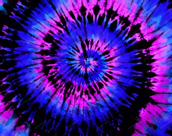 Pink + Black + Blue Tiedye Digital Paper Background Texture - PNG Digital Download Files