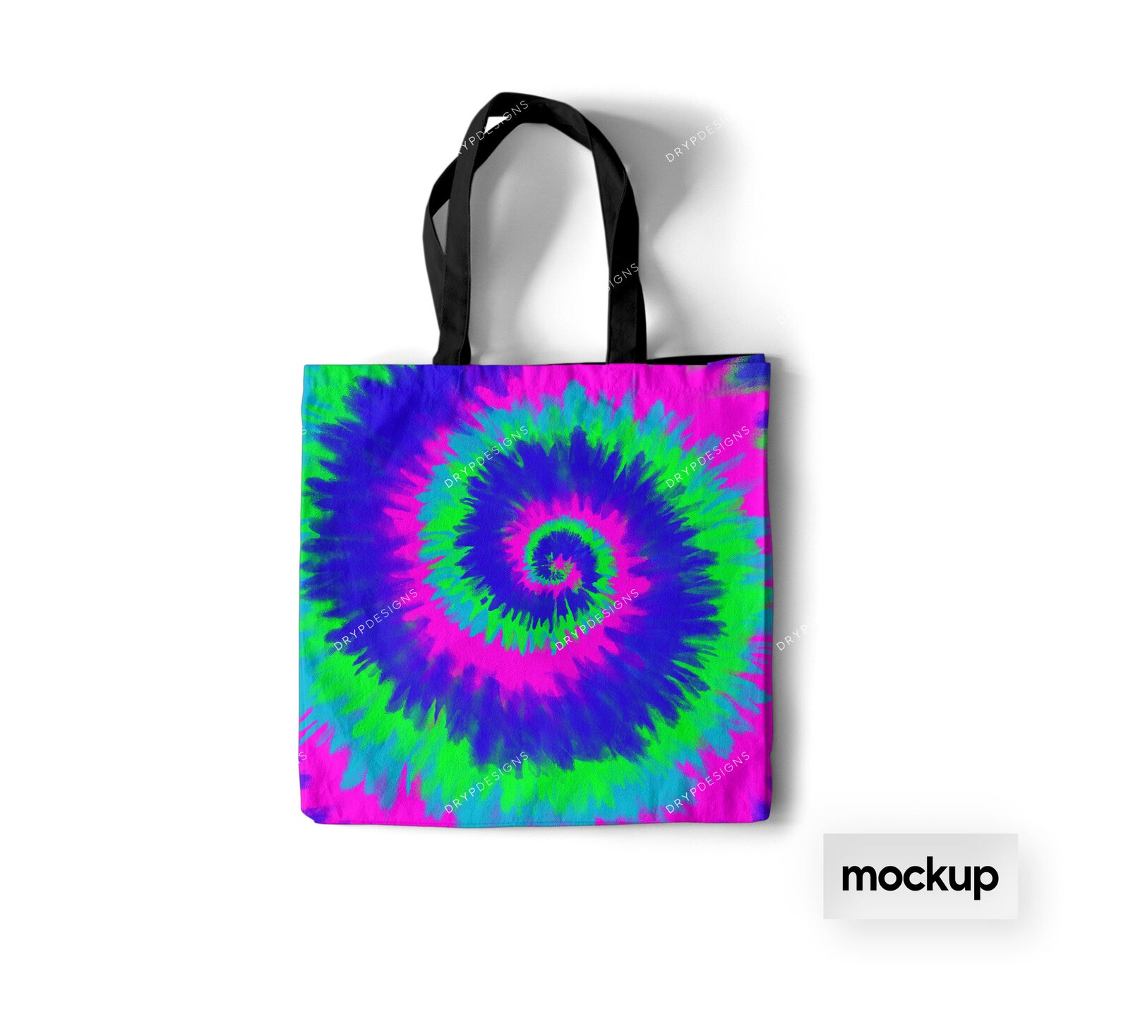 Psychedelic Neon Tie-dye Digital Background Texture Neon - Etsy