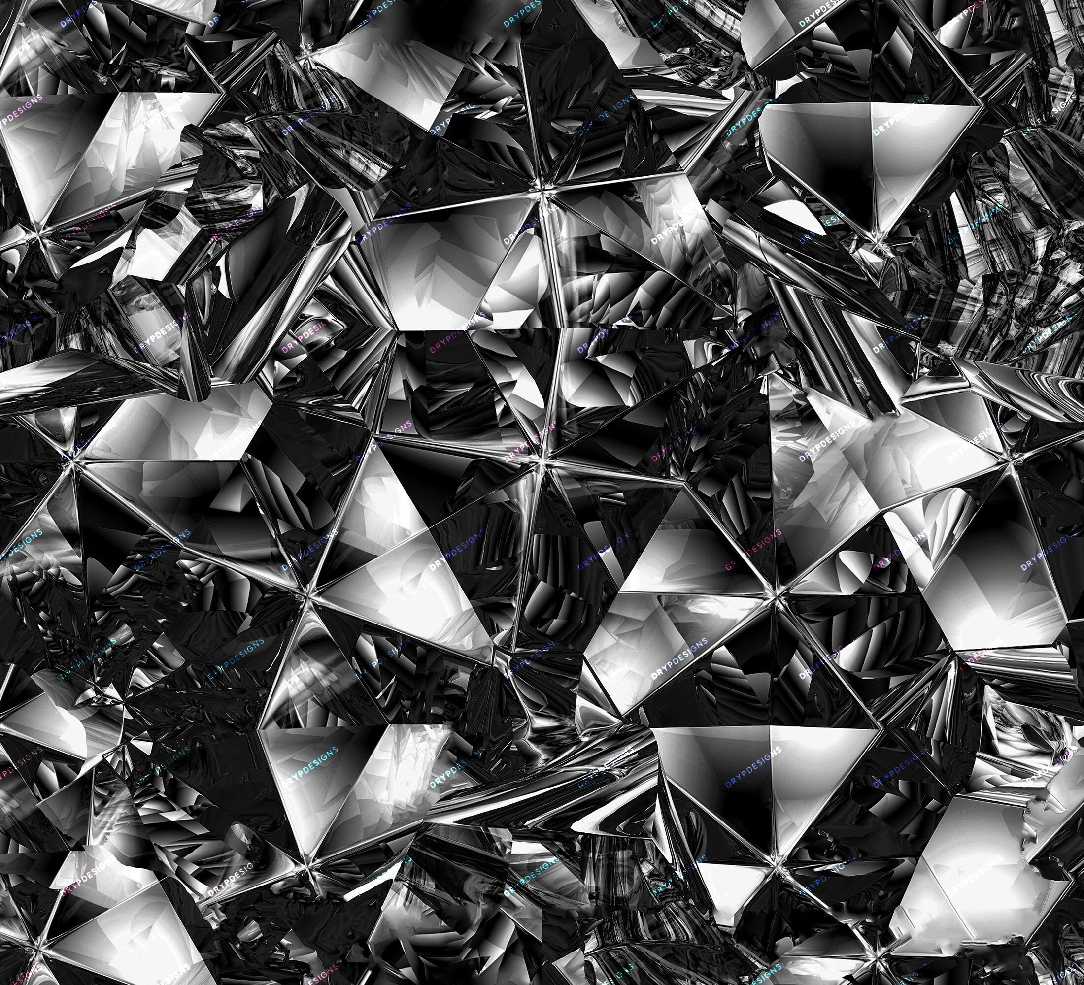 Elevate Your Space With Black Diamond Wallpaper