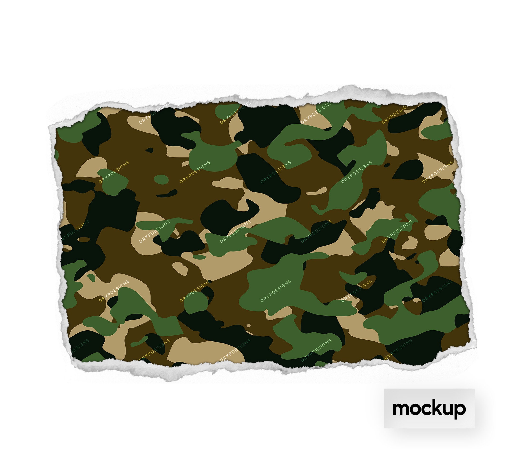 Military Green Camouflage Seamless Digital Paper Background Pattern ...