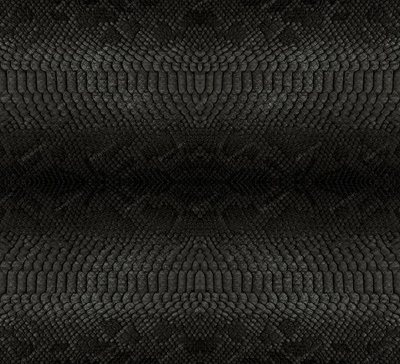 Black Snakeskin Digital Background Seamless Texture Animal | Etsy