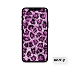 Realistic Pink Leopard Print Seamless Digital Paper Background Texture ...