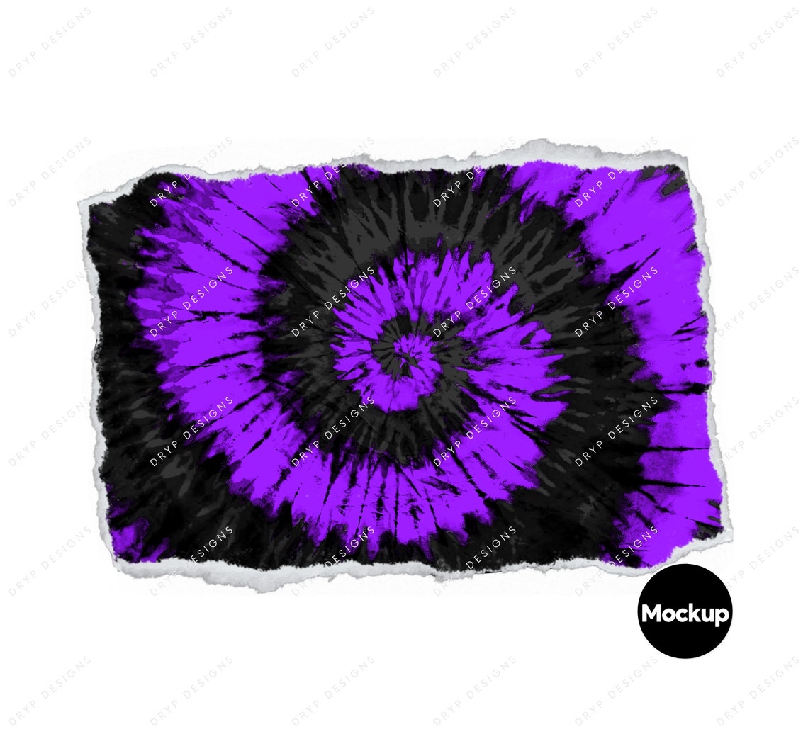 Black Purple Tie-dye Background Pattern Digital Paper - Etsy