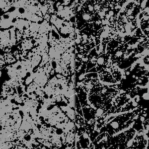Grauer + Schwarzer Farbspritzer nahtloser digitaler Papierhintergrund - Farbe bespritzt Tapete - sofortiger digitaler Download-Dateien