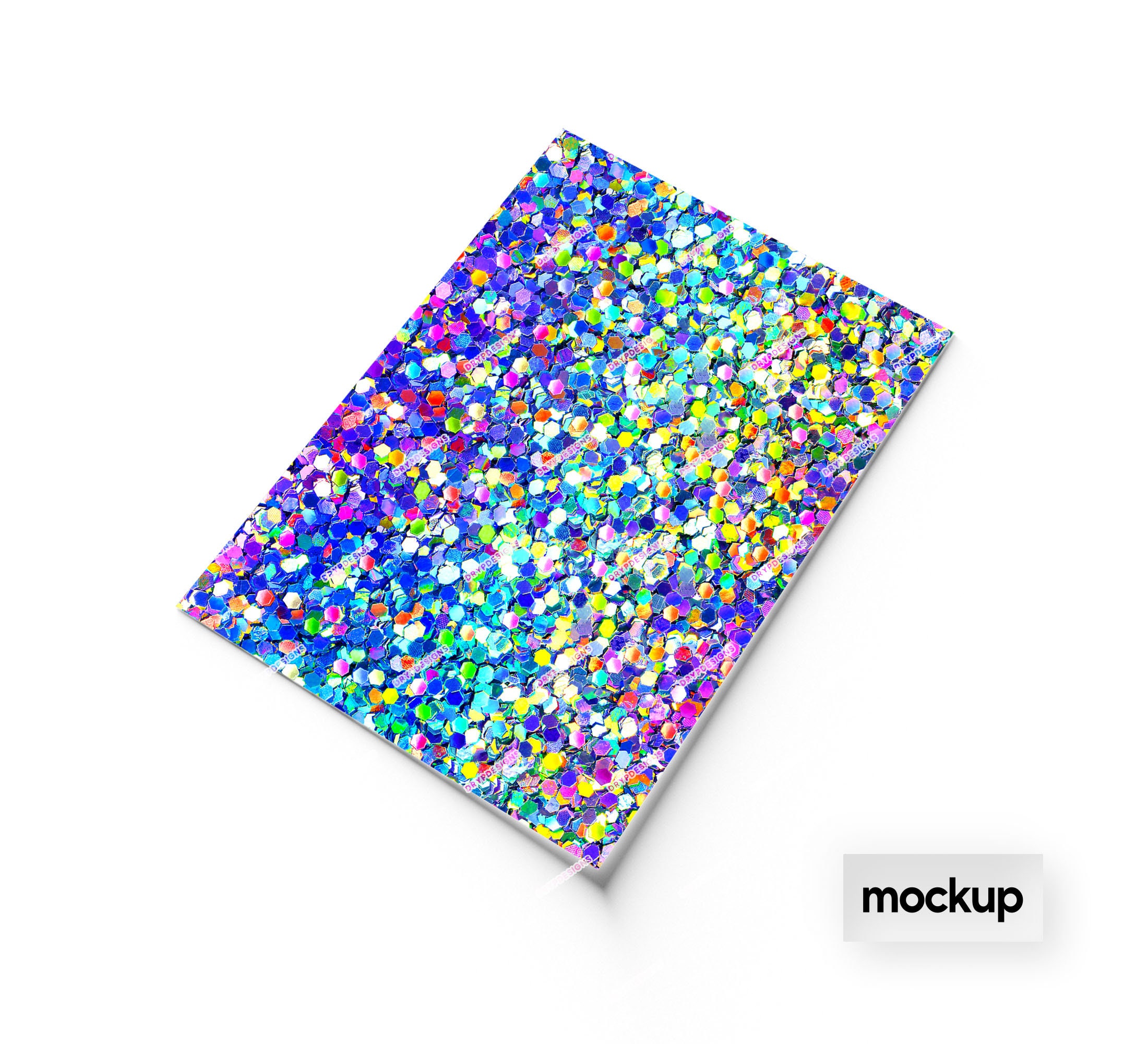 Pastel Holographic Glitter Graphic by Printable Design · Creative