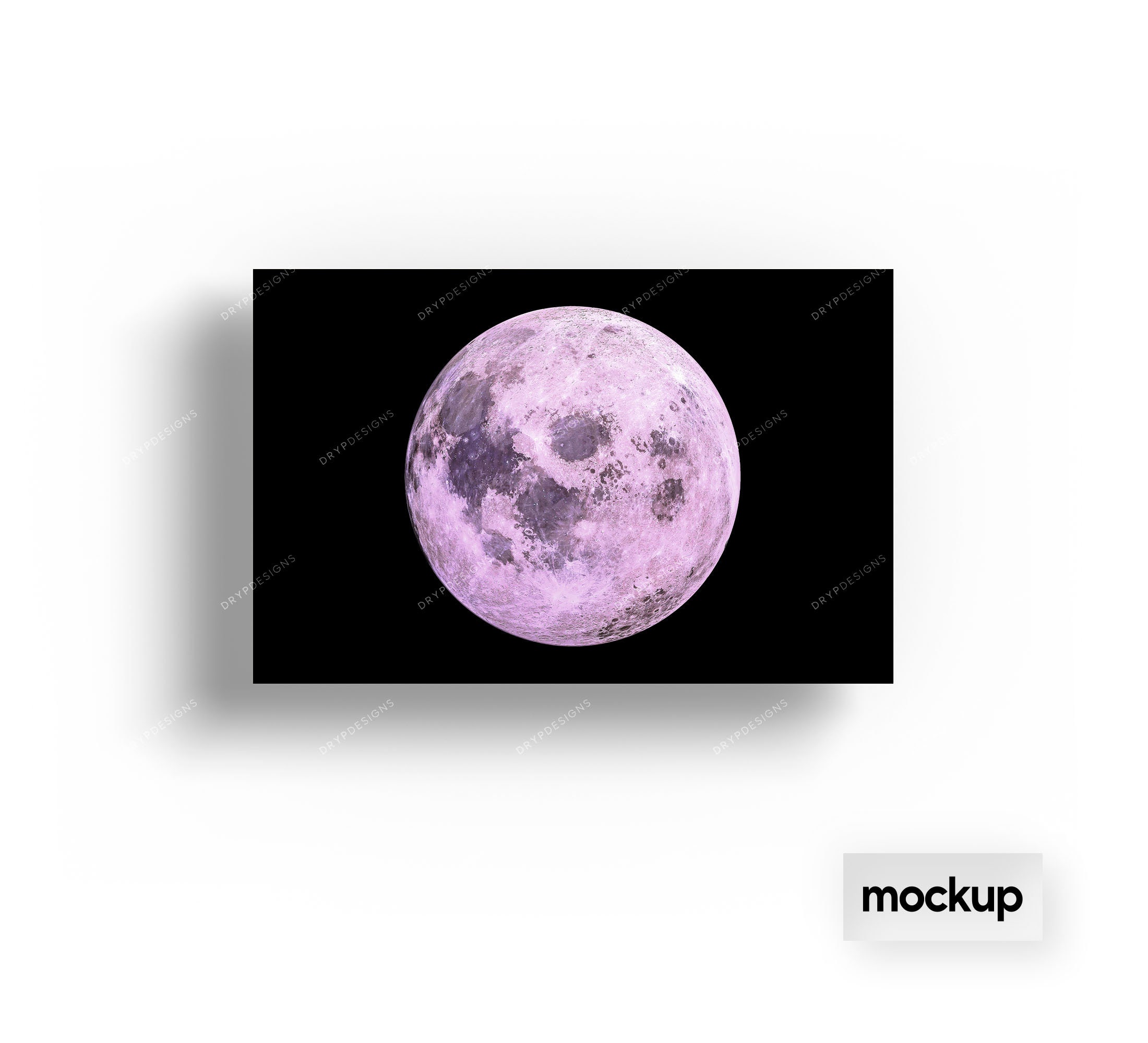 Free: moon #pink #cool #galaxy #circle - Full Moon, HD Png Download  