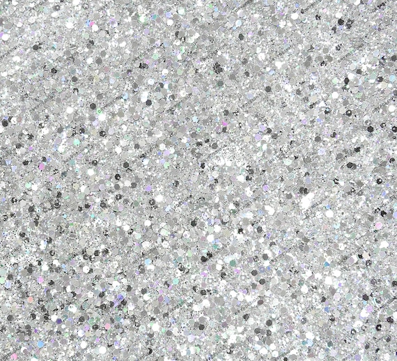 White glitter pattern on a gray background