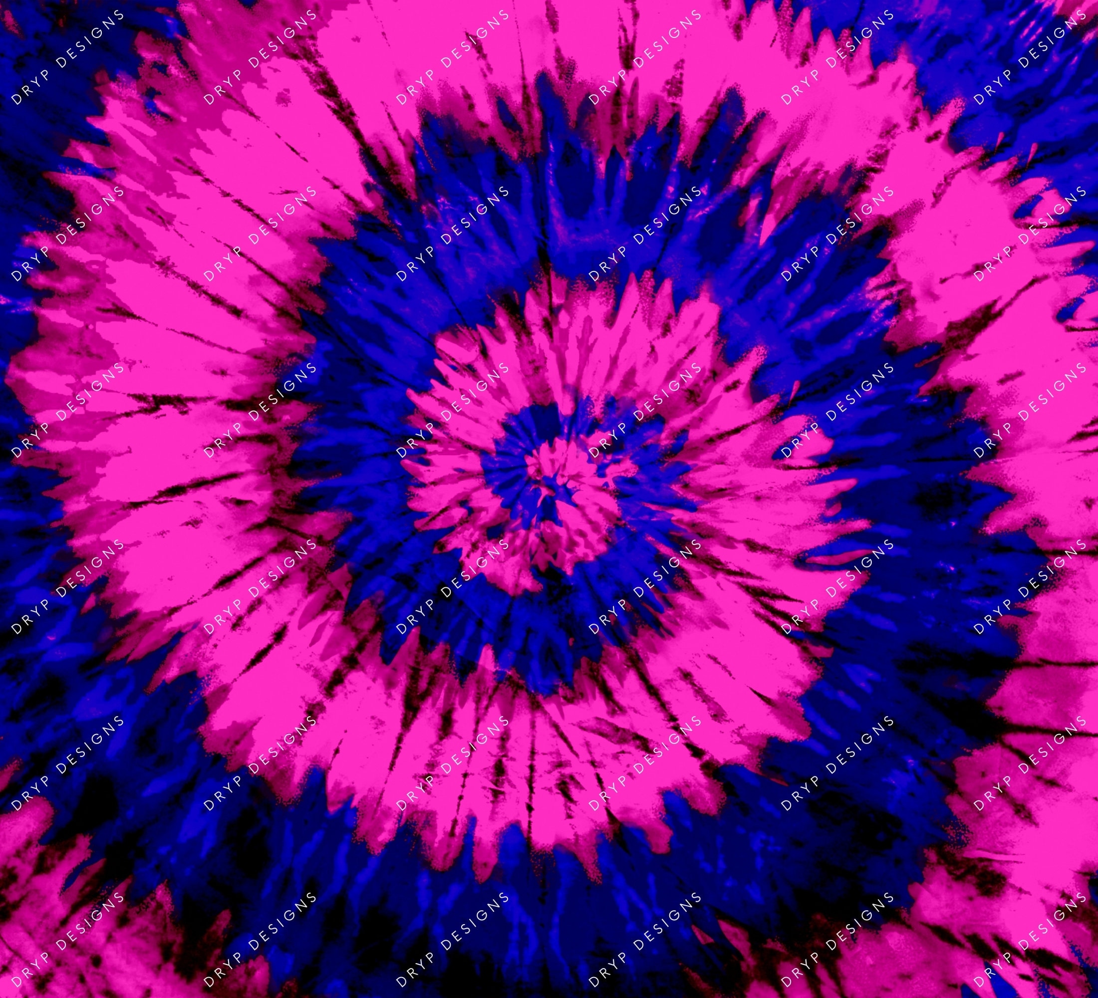 Neon Pink Blue Tie-Dye Digital Paper Background Pattern | Etsy