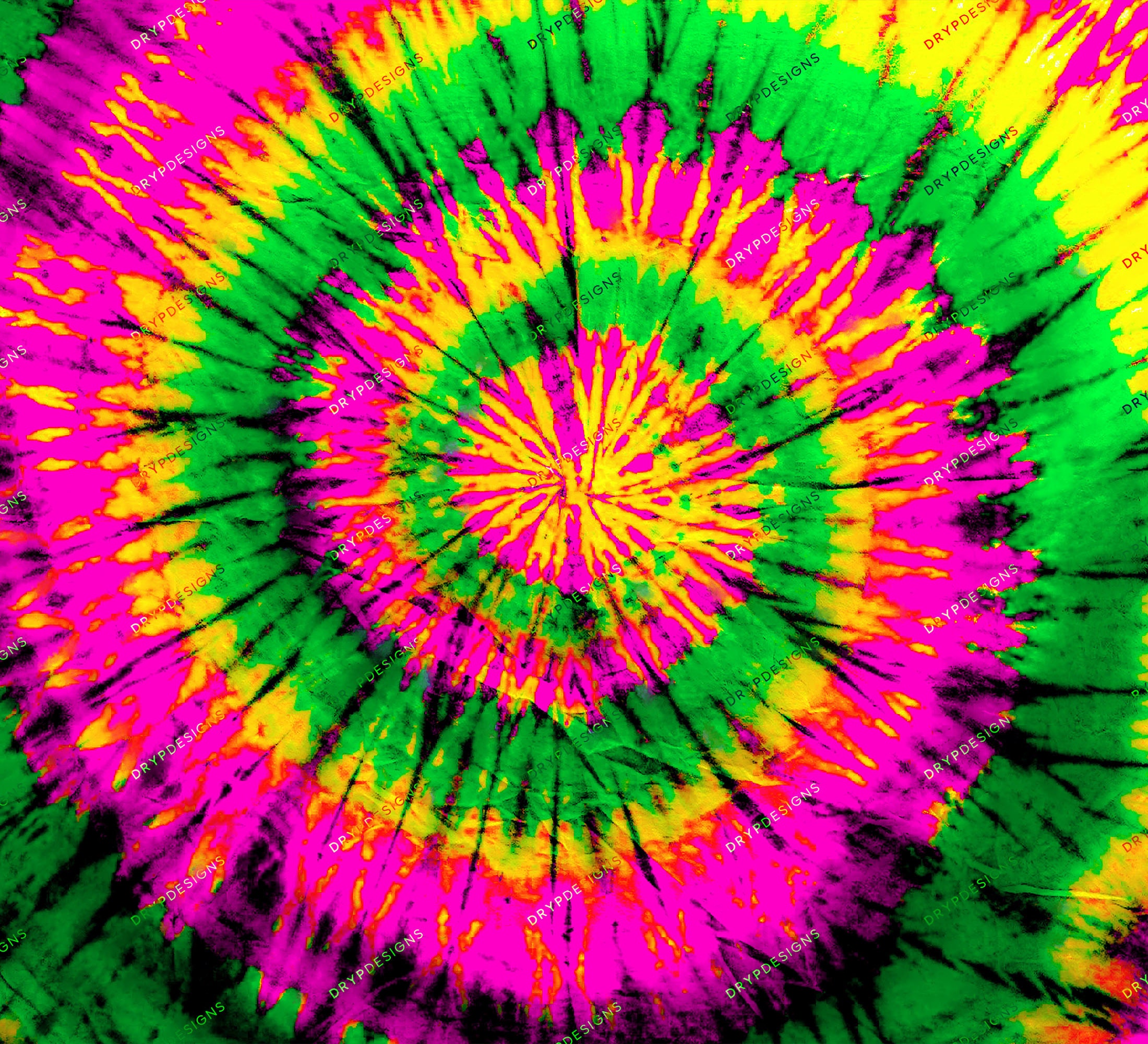 Pink Green Yellow Tie-dye Digital Paper Background Texture | Etsy