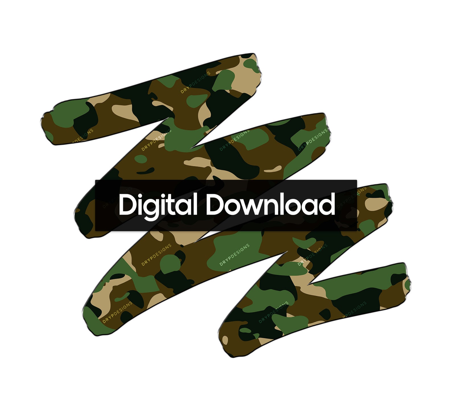 Military Green Camouflage Seamless Digital Paper Background Pattern ...