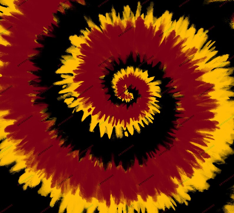 Maroon Black Gold Tie-dye Swirl Digital Paper Background - Etsy