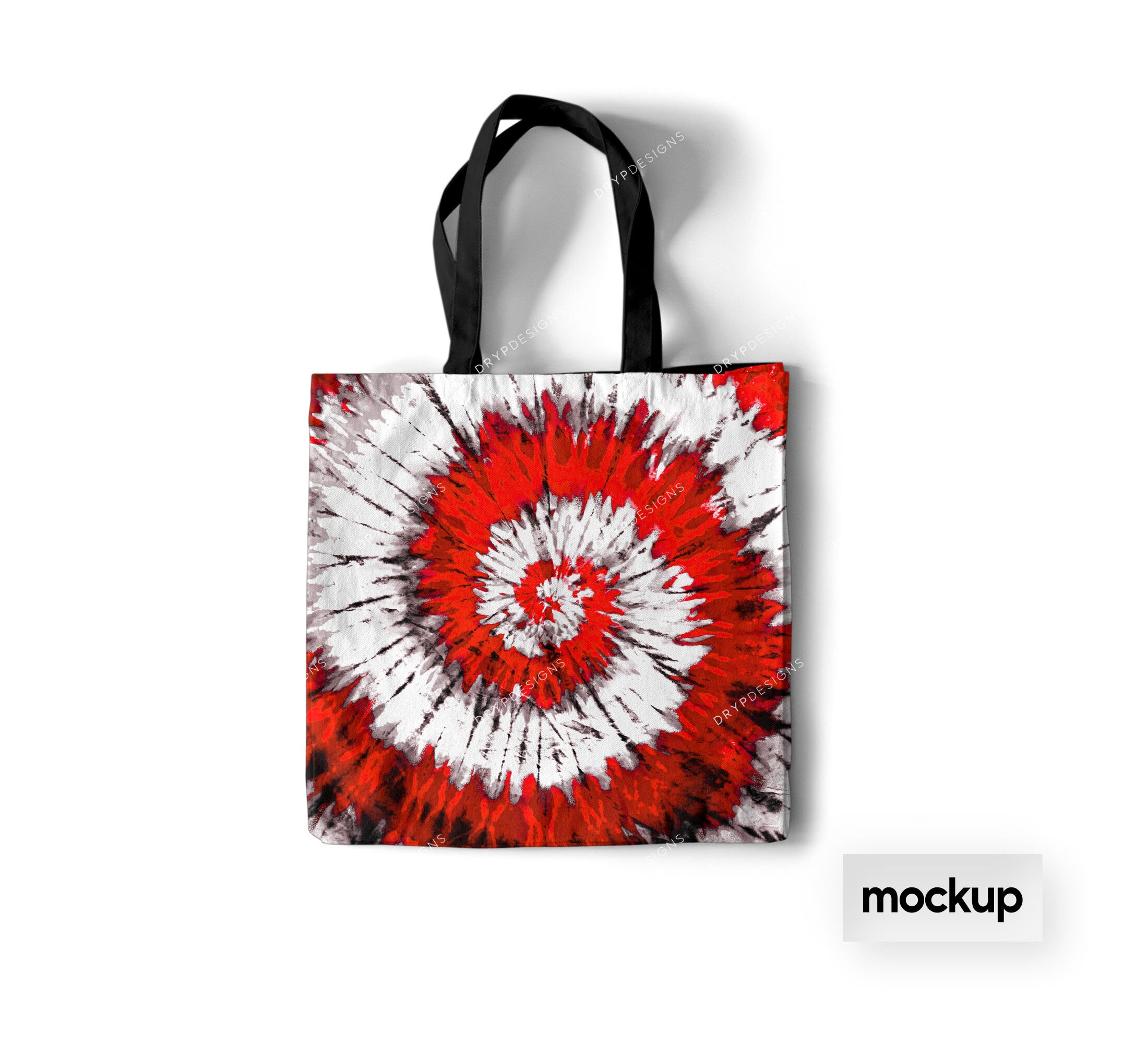 Red + White Tie-dye Digital Paper Background Texture - PNG Digital ...