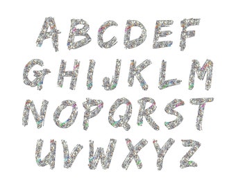 Money Alphabet PNG Letters - Money Font Pattern Fill - Transparent PNG Graphic - Digital Download Files