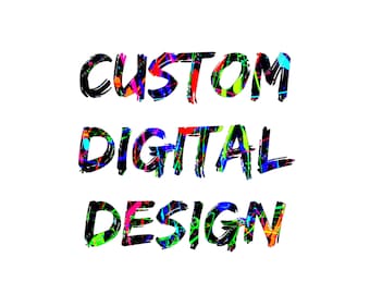 Aangepast digitaal ontwerp - Maak uw eigen ontwerp - Aangepaste digitale ontwerpbestanden