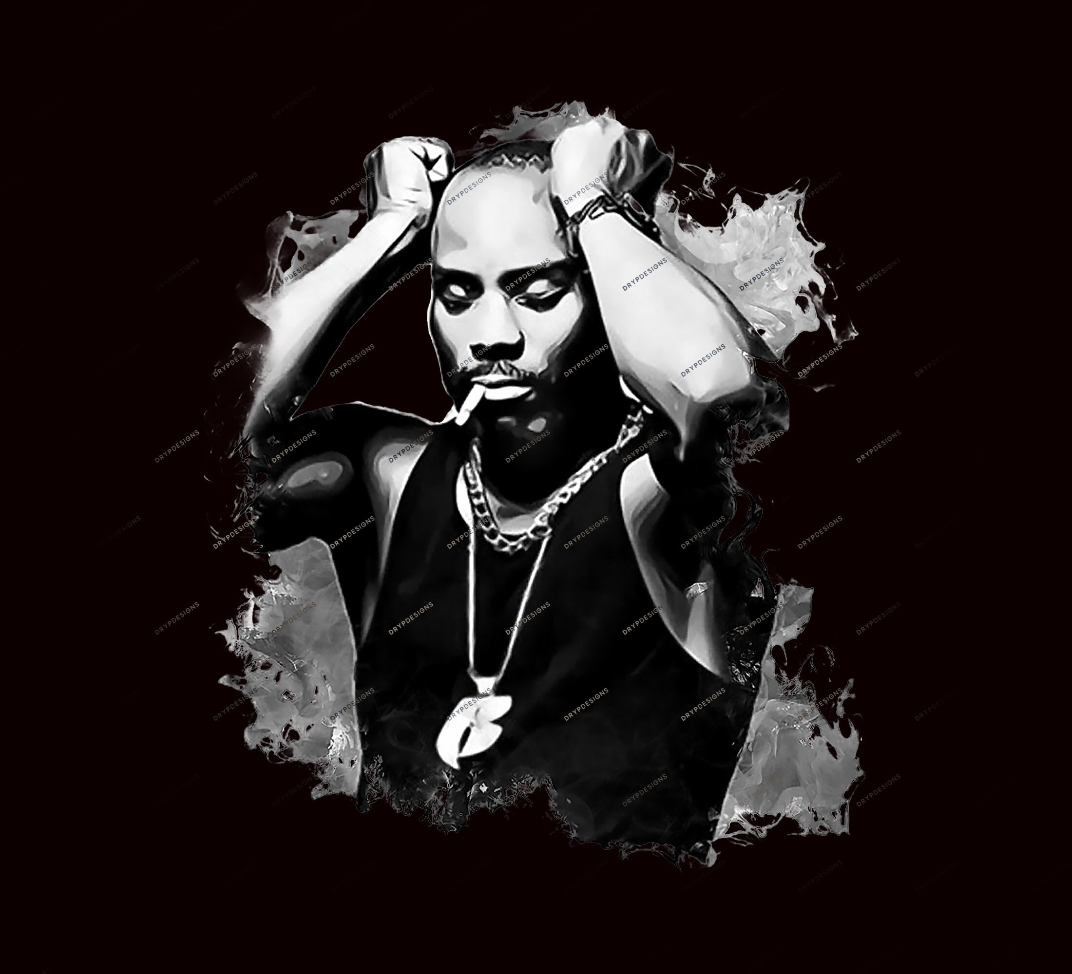 Rapper DMX PNG Graphic - Digital Download Files - Etsy